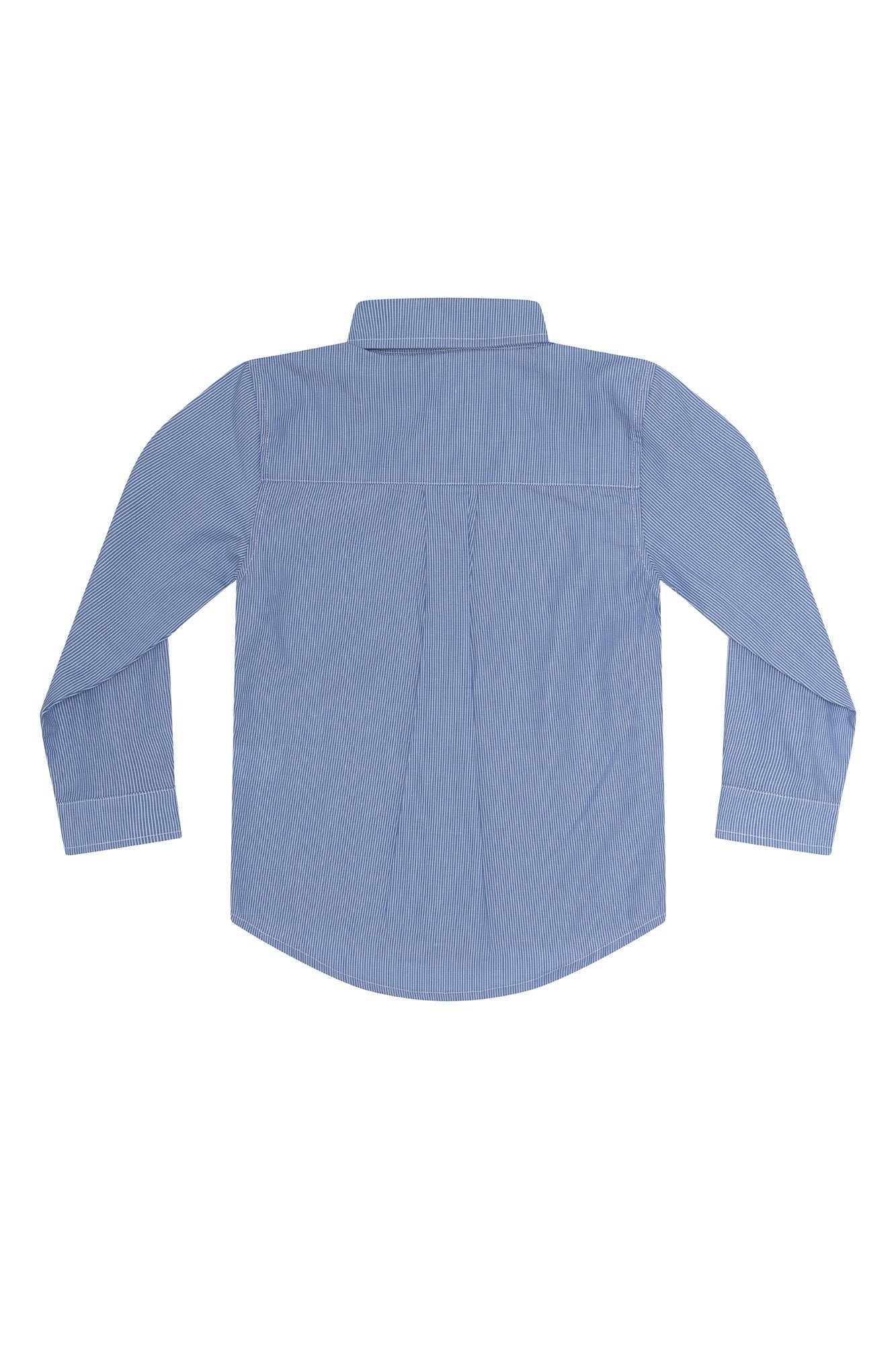 Image of Blue Stripes Long Sleeve Shirt